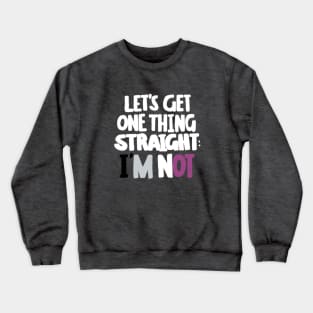 Asexual Demisexual Pride Crewneck Sweatshirt